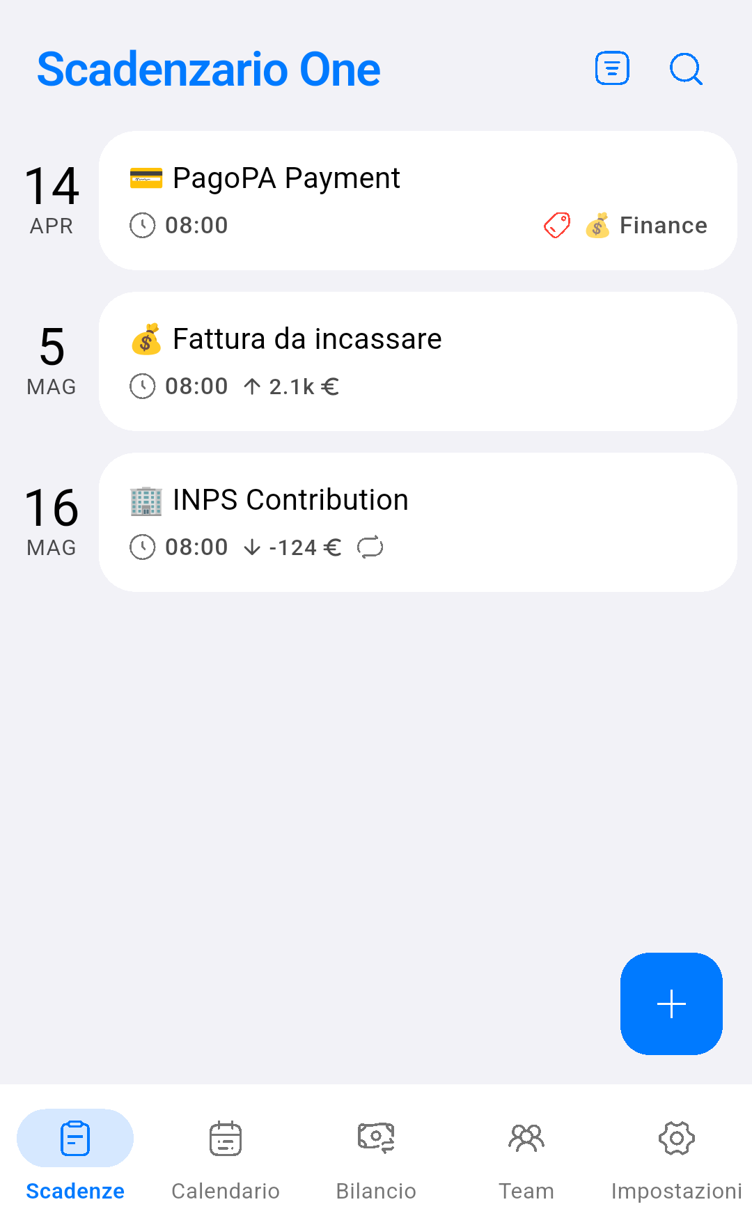 Scadenze Intelligenti